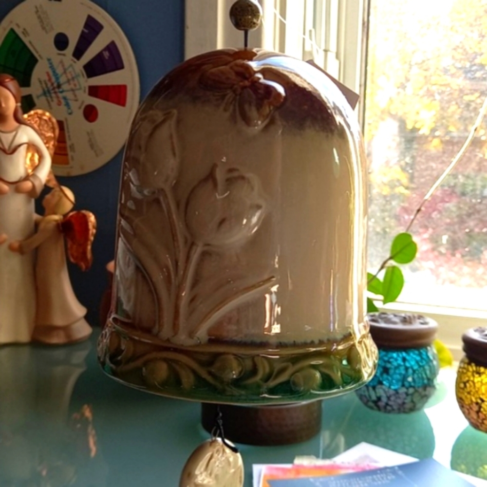 Brand New Ceramic Pottery Bell Wind Chime